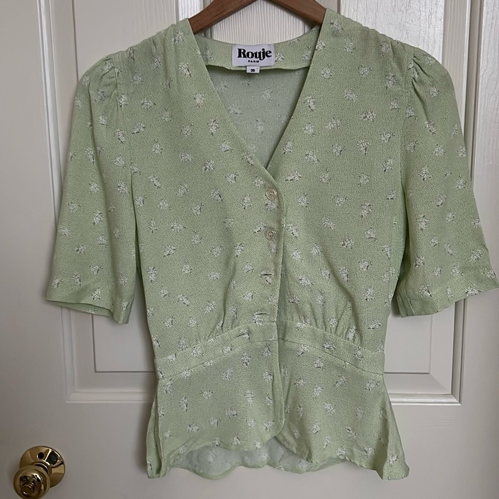 Rouje Floral Blouse Size 36